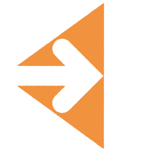 Logo freccia arancione